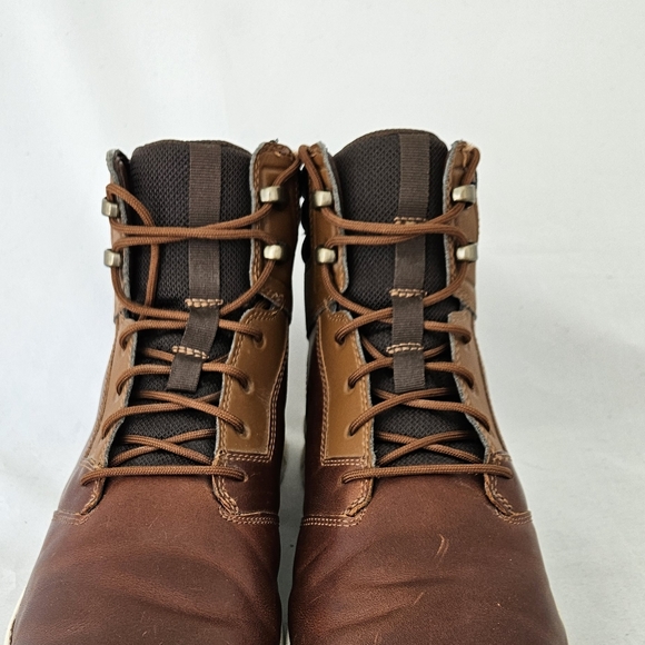 Timberland Men's Graydon Tan & Brown Lace-up Leather Boots Size 12 - Picture 14 of 16
